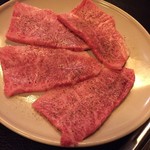 京松蘭 - ロース 軽く炙って