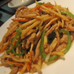 西安料理 刀削麺園 - 青椒肉絲