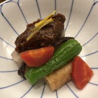 割烹 とよだ - 野菜とお麩の味噌田楽風