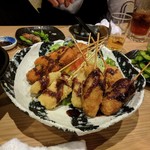 かんきち - 串カツ盛り