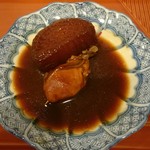 蓬左茶寮 - 大根、牡蠣