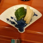 蓬左茶寮 - 玄米麹の漬物