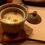 日本橋蛎殻町 すぎた - 穴子の茶碗蒸し。穴子が香ばしい。大好物。