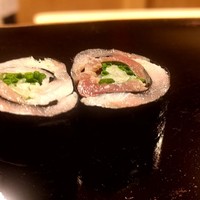 日本橋蛎殻町 すぎた - 鯖の海苔巻き