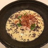 TATEOKA TAKESHI - 竹中ファームよりポワローと鶏むね肉にヴェルーテ　トリュフ風味