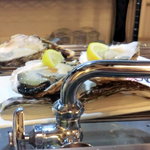 地下の粋 - 出す直前の牡蠣