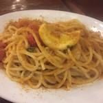 カスターニャ - カラスミとレモンのスパゲットーニ