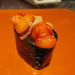 のぶ寿し - おまかせ6貫 赤西貝