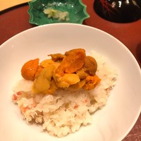 是しん - 蟹飯2（雲丹のせ）