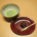 ふじ居 - ⑨大納言と抹茶