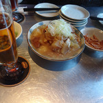 クラフトビアバル IBREW - まさかのモツ煮込み。