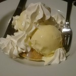 和風ダイニング祿 - ホットケーキアイス添え