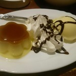 和風ダイニング祿 - プリンアラモード