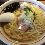 中華蕎麦 あお木 - 煮干しらーめん 平打ち縮れ麺