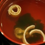 大観亭支店 - 肝吸い。