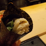 寿司 中川 - 太刀魚の手巻き