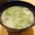 寿司 中川 - 粕汁