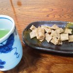玄鹿 - お茶とソバ菓子