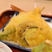 いけす鶴八 新栄店 - 天ぷら盛合せ（鶴八定食）