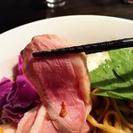 カネキッチン ヌードル - 鴨肉〜！美味い！