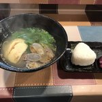 Ramen Kuu Kai - 貝だしラーメン　※ランチタイムは、おにぎりが無料サービス