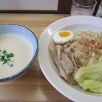 うぜん - 鶏塩ポタージュつけ麺