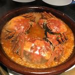 海老と上海蟹のスープで炊き上げたライス 