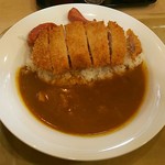 カレーショップ C&C - 三元豚ﾛｰｽかつｶﾚｰ+ｿｰｾｰｼﾞ