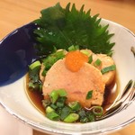 バッチコイ酒場 まるちゅう - あん肝ポン酢600円