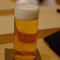 鮨 土方 - ビールでかんぱーい！