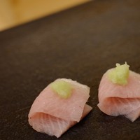 鮨 土方 - ぶりと大根おろしとわさび