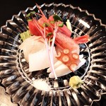 京料理 藤本 - お刺身(*’ω’ﾉﾉﾞ☆ﾊﾟﾁﾊﾟﾁ