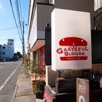 グレイトフルバーガー - お店の看板