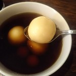 麺線屋formosa - まん丸白玉の中身は～