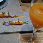 レストラン ビオス - ファームの野菜