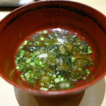 鮨 さいとう - 味噌汁