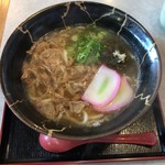 日光うどん - かすうどん 550円(税抜)
