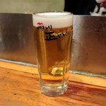 やきとり 正や - 生ビール