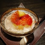 びわこ緑水亭 - 苺プリン