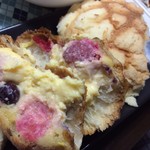 コアンドル - ベリーのクロワッサンにはカスタードクリーム入り