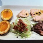 SOBA HOUSE 金色不如帰 - 限定ラーメンのトッピング