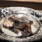 虎白 - 焼物　鰆　牛蒡　トリュフソース