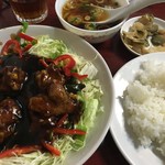 中国料理 美芳 - 201712黒酢豚