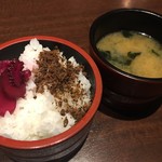 teppambarumugi - ご飯も味噌汁も、お代わり自由ですよー