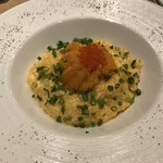 ビストロ ヴァン マルシェ - フレンチキャビアとウニの黄金リゾット　1,980円。