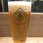 ビストロ ヴァン マルシェ - ハートランド（生）700円。