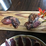 かたつむり - バンの胸肉と足