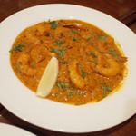 ガネーシュ - 季節のディナーコース(4629円・外税)のシュリンプマサラ