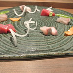 日本料理 潤花 - ２０１７年１２月２３日のお造り