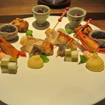 日本料理 潤花 - ２０１７年１２月２３日の焼き物八寸